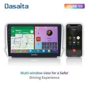 Dasaita CarPlay Android Auto Integration Kit for Peugeot 208 2008 Citr