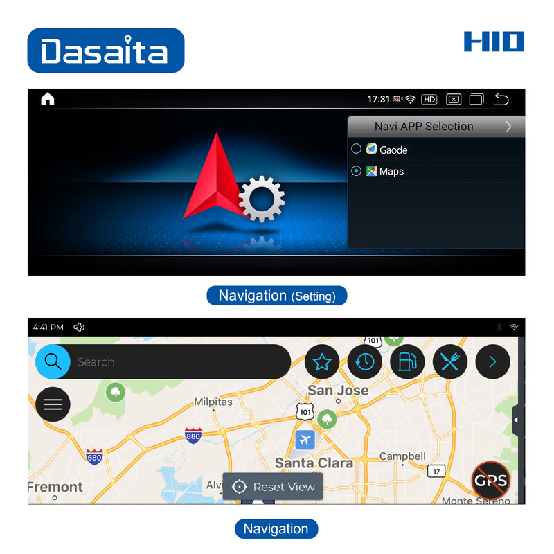 Dasaita for Benz C class W204 NTG4.5 2011 2012 2013 2014 Car Stereo Android 10 Octa Core 4G/64G GPS Navigation IPS 2.5D Screen Radio