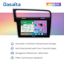 Dasaita Vivid11 VW Golf 7 2012 2013 2014 2015 2016 2017 2018 2019 LHD Car Stereo 10.2" Carplay Android Auto PX6 4G+64G Android11 1280*720 DSP Radio