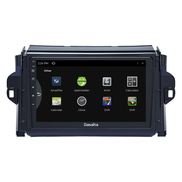 Dasaita Scout10 Toyota Fortuner 2021 Car Stereo 9 Inch Carplay Android Auto PX6 4G+64G Android11 1280*720 DSP AHD Radio