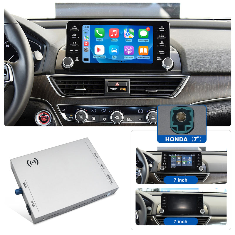 Dasaita Honda Accord 2018-2022 CarPlay & Android Auto Integration Kit Retrofit Interface( Wired & Wireless )
