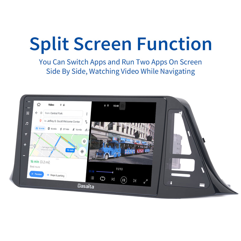 Dasaita MAX11 Toyota CHR 2016 2017 2018 LHD Car Stereo 9 Inch Carplay Android Auto PX6 4G+64G Android11 1280*720 DSP AHD Radio