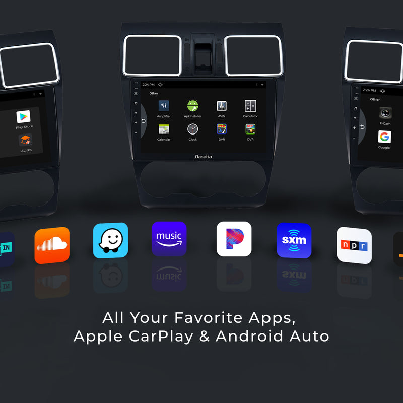 Dasaita Scout10 Subaru Forester 4 WRX Levorg 2016 2017 2018 2019 2020 2021 Car Stereo 9 Inch Carplay Android Auto PX6 4G+64G Android10 1280*720 DSP AHD Radio