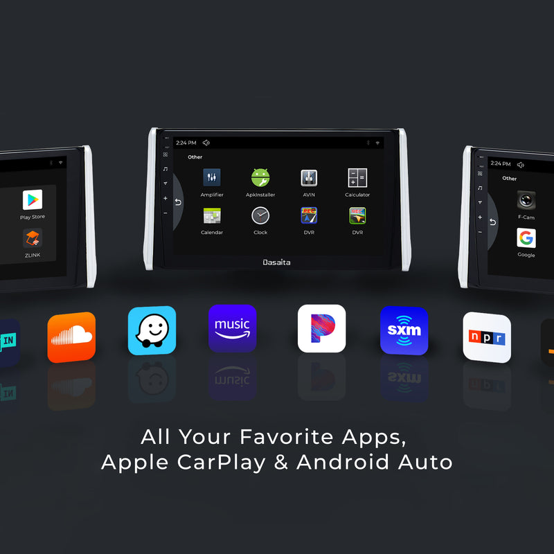 Dasaita Scout10 Toyota RAV4 2019 2020 2021 Car Stereo 10.2 Inch Carplay Android Auto PX6 4G+64G Android10 1280*720 DSP AHD Radio