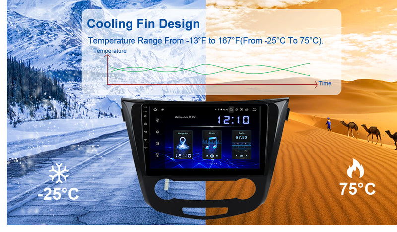 Dasaita MAX10 Nissan Qashqai 2014 2015 2016 2017 2018 Car Stereo 10.2 Inch Carplay Android Auto PX6 4G+64G Android10 1280*720 DSP AHD Radio