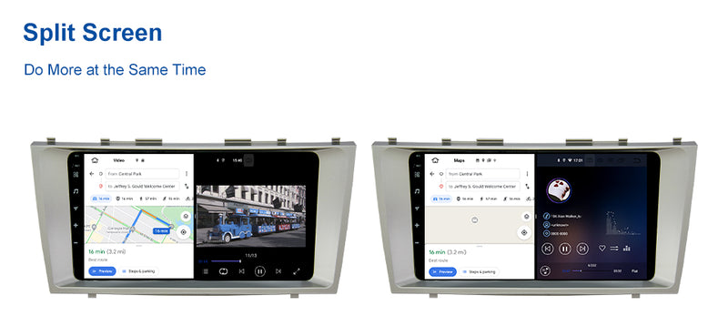 Dasaita MAX Toyota Camry 2007 2008 2009 2010 2011 Car Stereo 9 Inch Carplay Android Auto PX6 4G+64G Android 1280*720 DSP AHD Radio