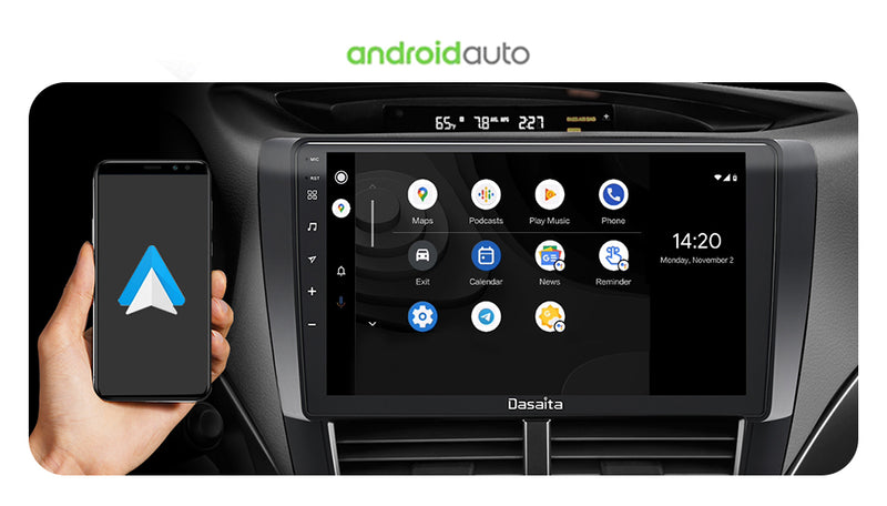 Dasaita MAX11 Subaru Forester 3 Impreza 2007 2008 2009 2010 2011 2012 Car Stereo 9 Inch Carplay Android Auto PX6 4G+64G Android11 1280*720 DSP Radio