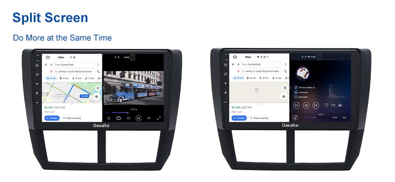 Dasaita MAX11 Subaru Forester 3 Impreza 2007 2008 2009 2010 2011 2012 Car Stereo 9 Inch Carplay Android Auto PX6 4G+64G Android11 1280*720 DSP Radio