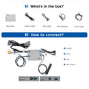 Dasaita Land Rover Sport Evque Discovery 4 Support Bosch/Harman CarPlay & Android Auto Interface Kit Retrofit Integration( Wired & Wireless )