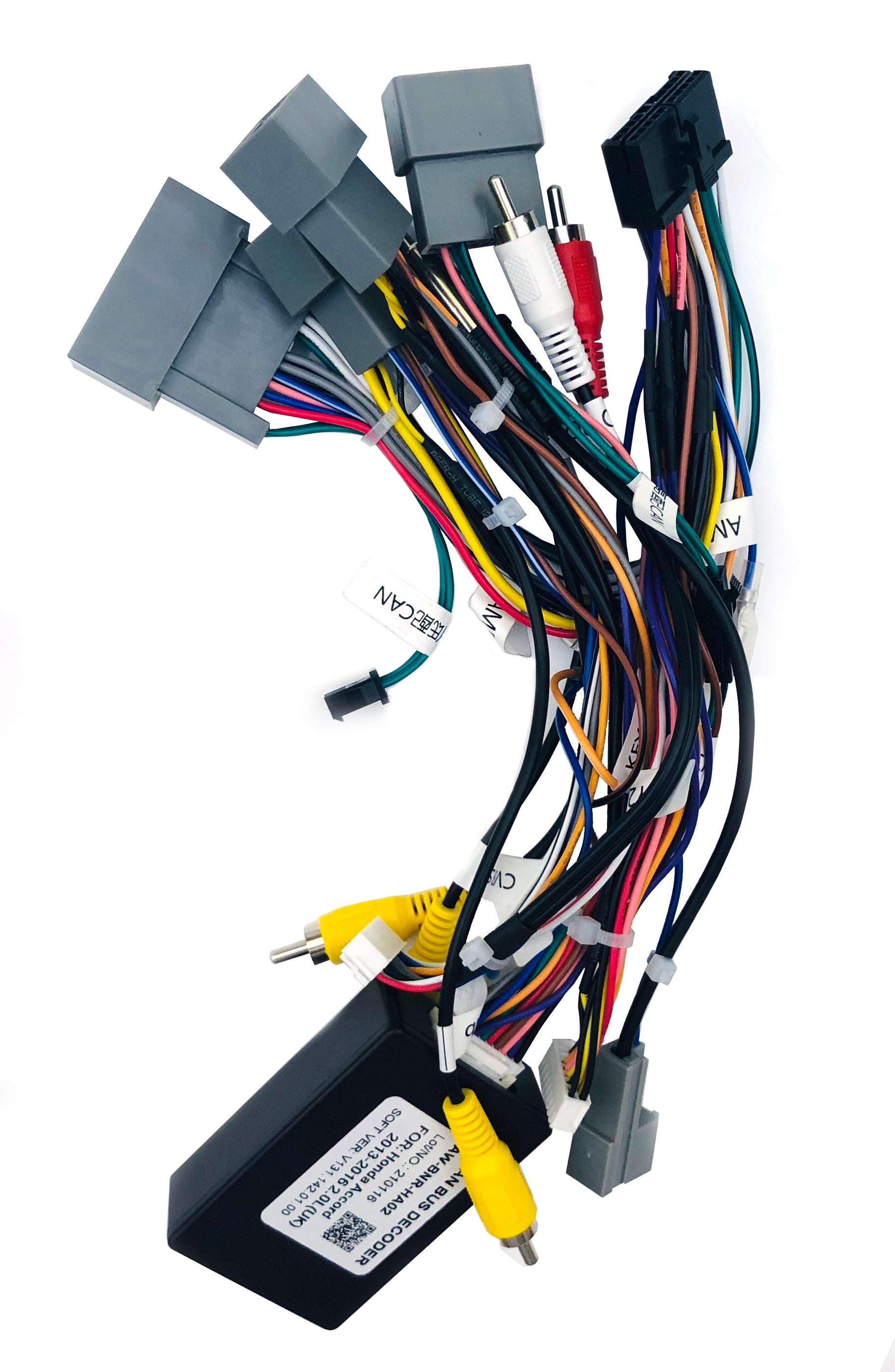 Dasaita 10.2 Inch Android  Car Stereo Harness for Honda Accord with Factory Rockford System 2013 to 2017 GPS Navigation Radio (Canbus Adapter for Rockford (Year:2013 to 2017))