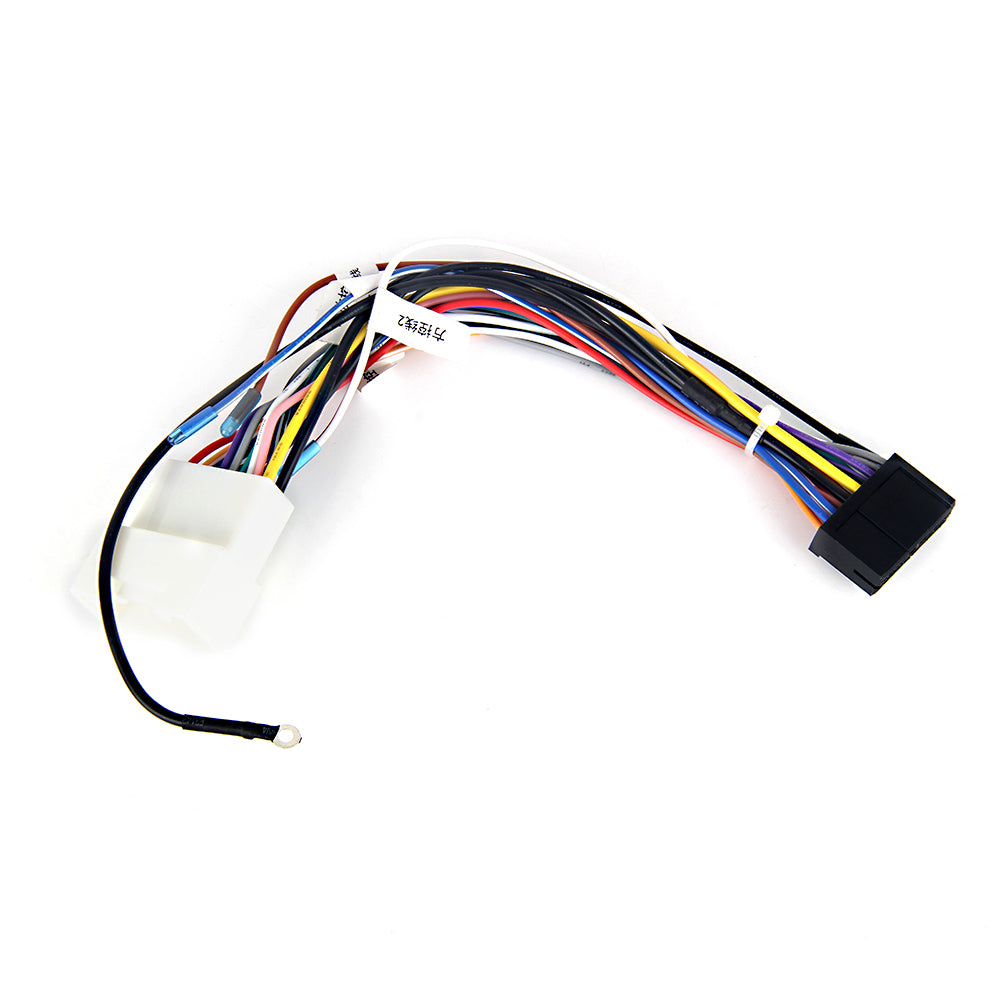 Dasaita Car Stereo Wiring Harness Cable fit Dasaita Car Radio DYX005 Radio Wire Harness for Mitsubishi Lancer ASX Outlander Mirage Factory Radio Cable