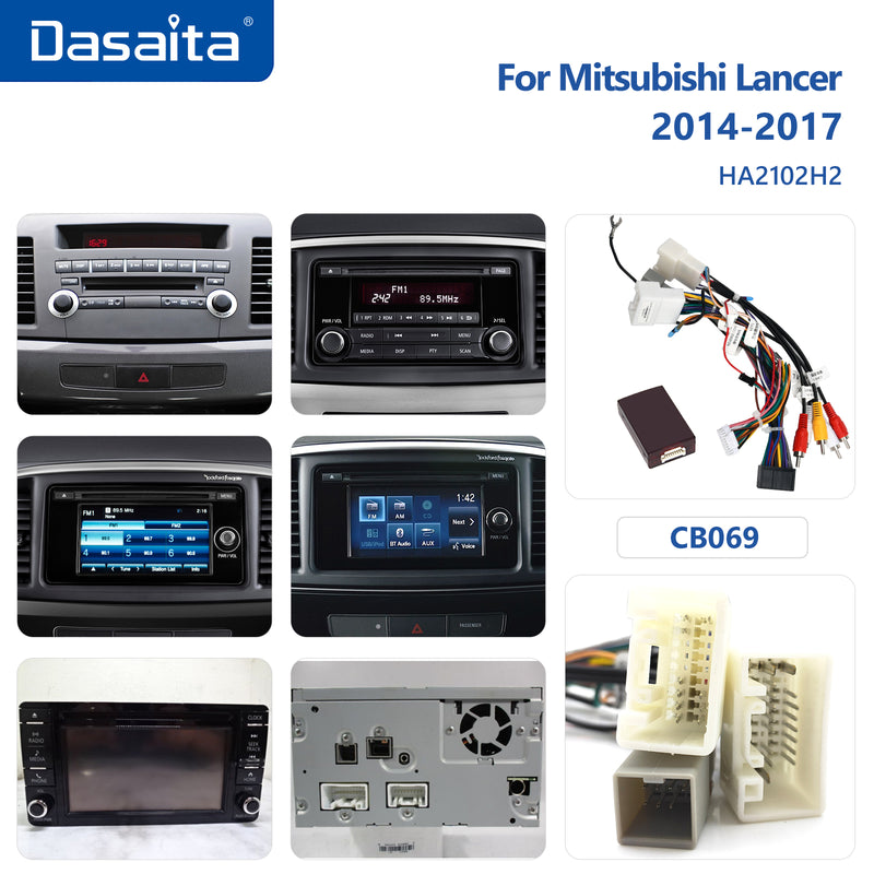 Dasaita MAX11 Mitsubishi Lancer 2008 2009 2010 2011 2012 2013 2014 2015 2016 2017 Car Stereo 10.2" Carplay Android Auto PX6 4+64G 1280*720 DSP Radio