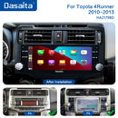 Dasaita Vivid11 Toyota 4Runner 2010 2011 2012 2013 2014 2015 2016 2017 2018 2019 Car Stereo 10.25 Inch Wireless Carplay Android Auto PX6 4G+64G Android11 Black 1280*480 DSP AHD Radio