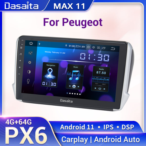 Dasaita MAX10/MAX11 Peugeot 208 2008 2012 2013 2014 2015