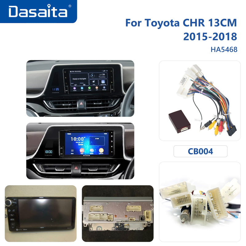 Dasaita MAX11 Toyota CHR 2015 2016 2017 2018 RHD Car Stereo 9 Inch Carplay Android Auto PX6 4G+64G Android11 1280*720 DSP AHD Radio