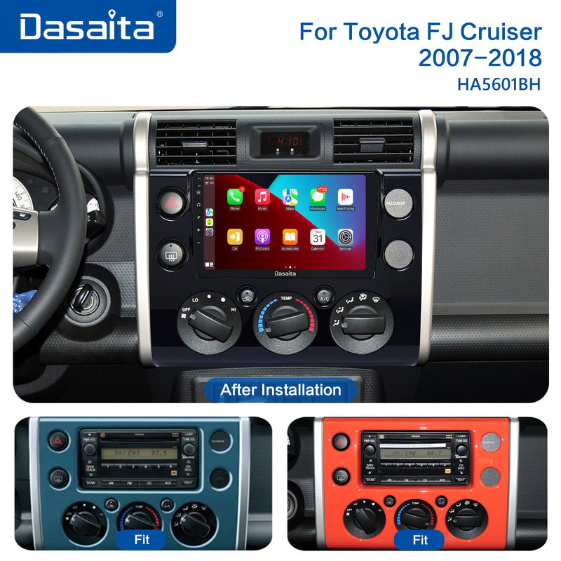 Dasaita MAX11 Toyota FJ Cruiser 2007 2008 2009 2010 2011 2012 2013 2014 2015 2016 2017 2018 Car Stereo 9" Carplay Android Auto 4G+64G 1280*720 Radio