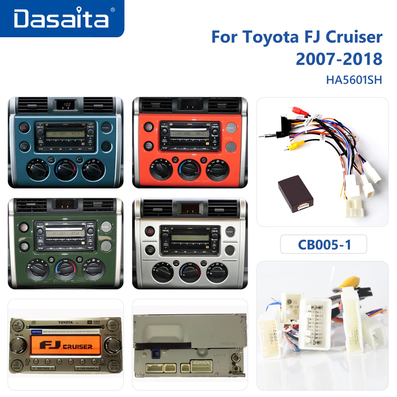 Dasaita MAX11 Toyota FJ Cruiser 2007 2008 2009 2010 2011 2012 2013 2014 2015 2016 2017 2018 Car Stereo 9" Carplay Android Auto 4G+64G 1280*720 Radio