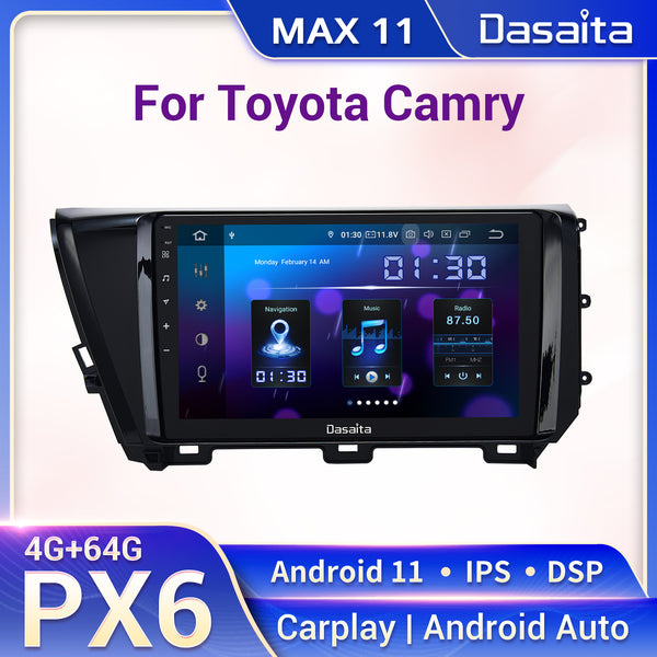 Dasaita MAX11 For Toyota Camry 2018 2019 Car Stereo DSP GPS Navigation 2.5D IPS Touch Screen Car Android Radio