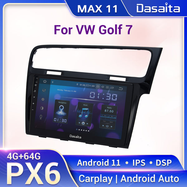 Dasaita 10.2" for VW Golf 7 GPS 2013 2014 2015 2016 2017 RHD Car Android Radio1 Din Multi-Touch IPS screen Navigation TDA7850