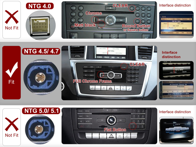 Dasaita for Mercedes Benz G Class W463 NTG4.5 2013-2016 Radio Car Android10 GPS Navigation WIFI 2.5D IPS Touch Screen Stereo