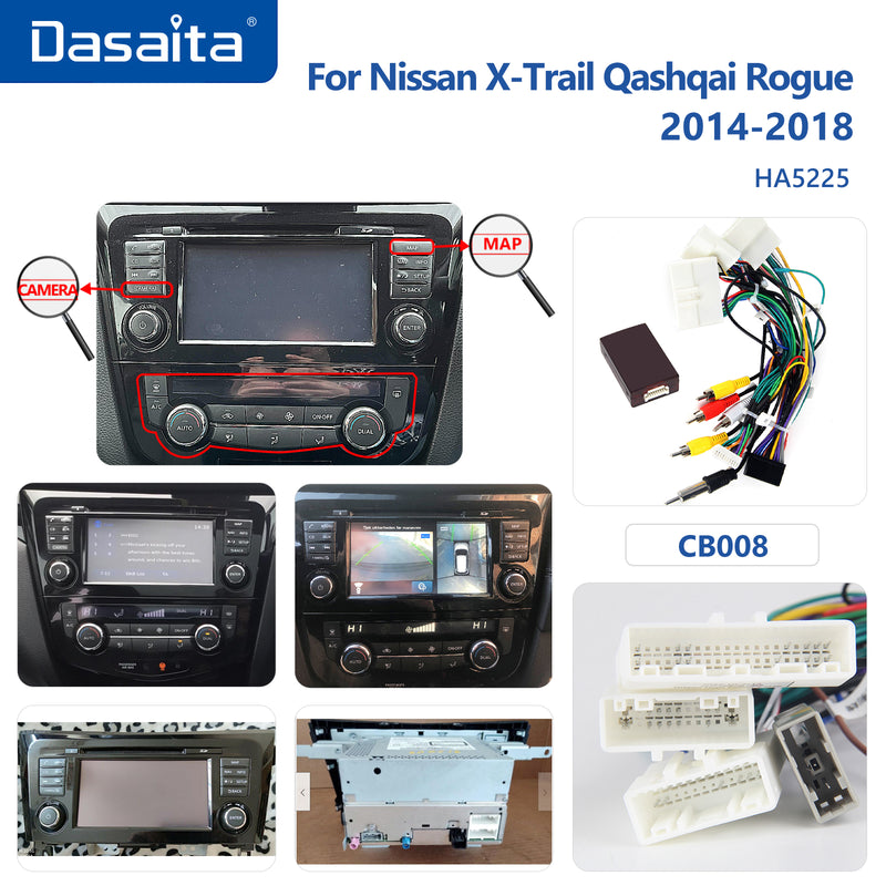 Dasaita MAX11 Nissan X-Trail Qashqai 2014 2015 2016 2017 2018 2019 2020 Car Stereo 10.2 Inch Carplay Android Auto 4G+64G Android11 1280*720 DSP Radio