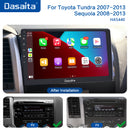 Dasaita Vivid11 Toyota Tundra Sequoia 2007 2008 2009 2010 2011 2012 2013 2014 2015 2016 2017 2018 2019 2020 LHD Car Stereo 10.2 Inch Carplay Android Auto PX6 4G+64G Android11 1280*720 DSP AHD Radio