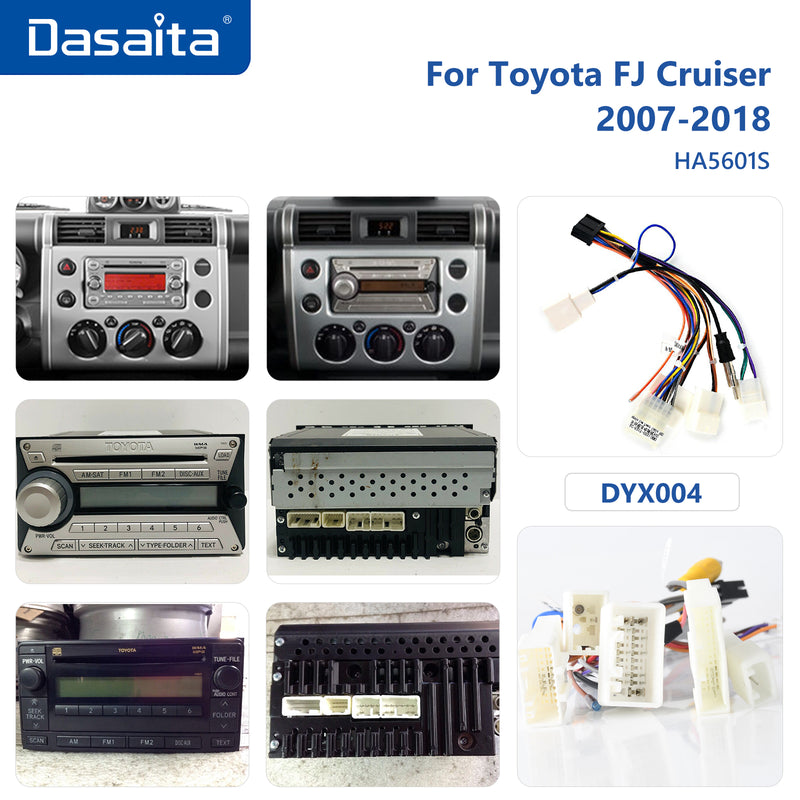 Dasaita MAX11 Toyota FJ Cruiser 2007 2008 2009 2010 2011 2012 2013 2014 2015 2016 2017 2018 Car Stereo 9" Carplay Android Auto 4G+64G 1280*720 Radio