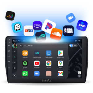 Dasaita Scout10 Honda Civic 2012 2013 2014 LHD Car Stereo 9 Inch Carplay Android Auto PX6 4G+64G Android10 1280*720 DSP AHD Radio