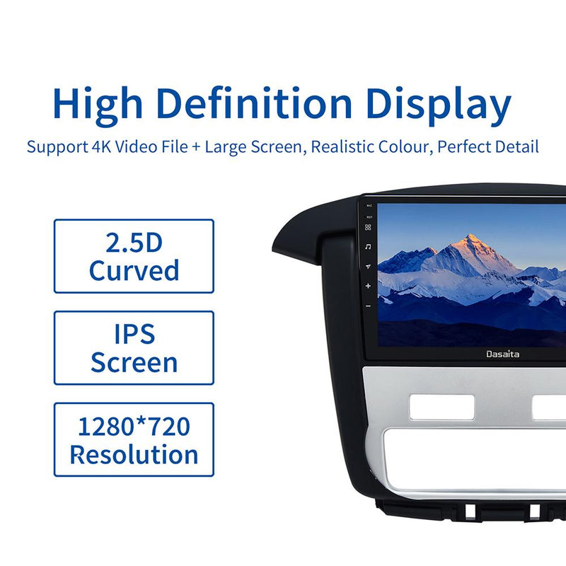 Dasaita MAX11 Toyota Innova 2007 2008 2009 Car Stereo 9 Inch Carplay Android Auto PX6 4G+64G Android11 1280*720 DSP AHD Radio