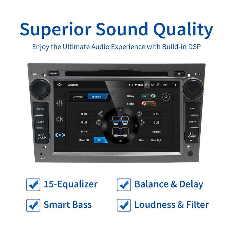Dasaita MAX11 Opel Antara Combo Astra H Zafira  Vivaro Tigra Signum Meriva Corsa C D 2004 2005 2006 Car Stereo 7 Inch Carplay Android Auto PX6 4G+64G Android11 1024*600 DSP AHD Radio