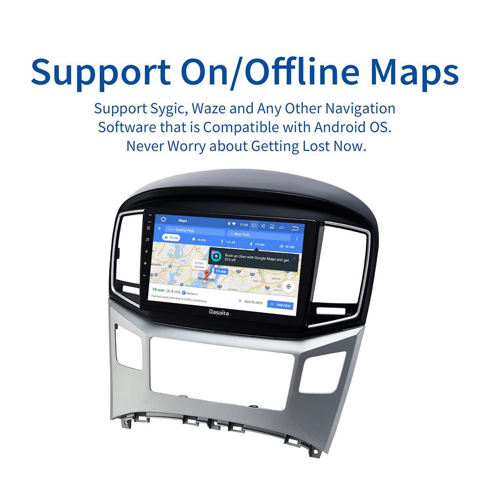 Dasaita 9" for Hyundai I20 2008 2009 2010 2014 Car Radio Android Carplay GPS Bluetooth Player Auto Stereo Multimedia