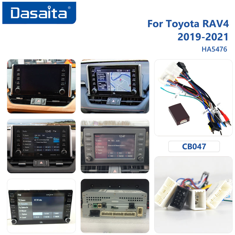Dasaita Vivid11 Toyota RAV4 2019 2020 2021 2022Car Stereo 10.2 Inch Carplay Android Auto PX6 4G+64G Android11 1280*720 DSP AHD Radio
